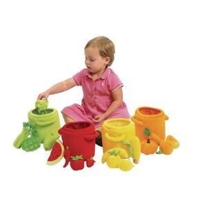 Excellerations Colorful Plush Fruits and Veggies